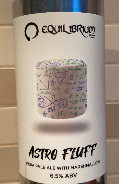 Astro Fluff 6.5%, Equilibrium Brewery, United States