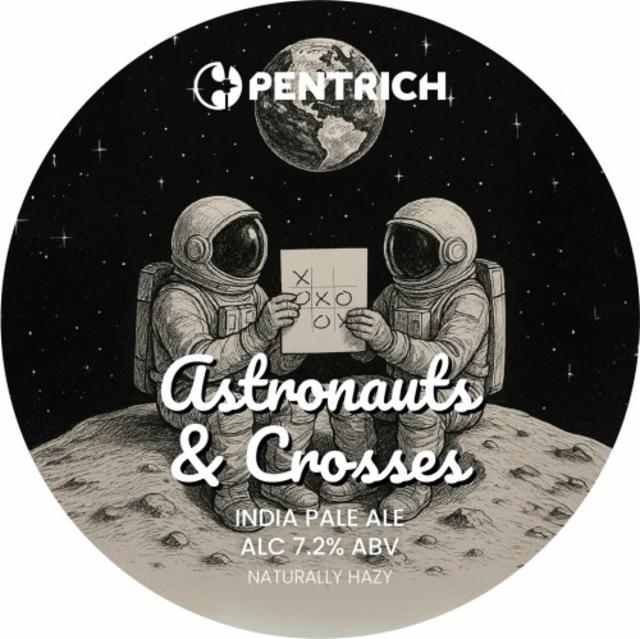 Astronauts & Crosses 7.2%, Pentrich Brewing, England