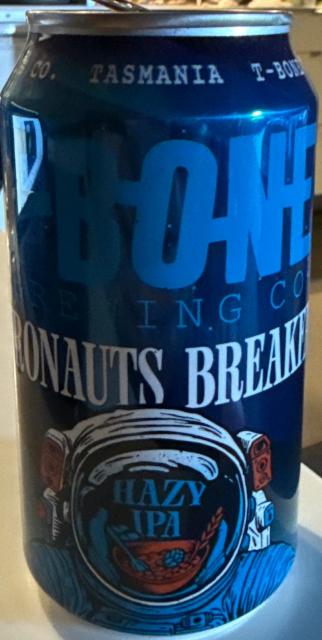 Astronauts Breakfast Hazy IPA 7.5%, T-Bone Brewing Co., Australia
