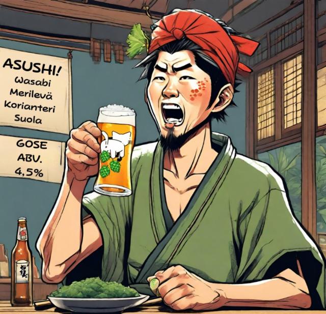 Asushi! 4.5%, Hämäläinen&Hämäläinen Homebrew, Finland