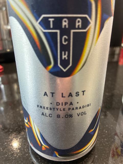 At last 8.0%, Track Brewing Co., England