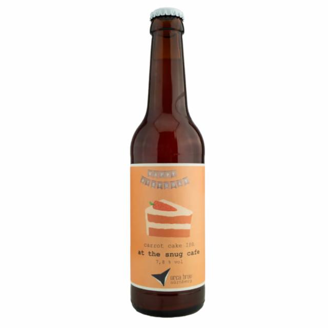 At the snug Café 7.8%, Orca Brau, Germany