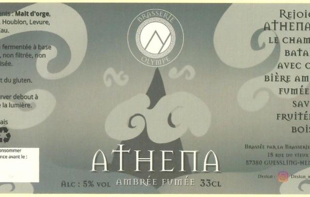 Athéna 5.0%, Brasserie Olympe [Closed], France