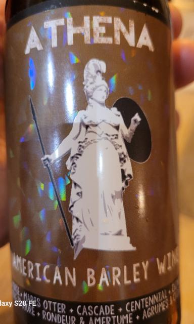athena american barley wine 10.7%, La Manufacture De Bières, France