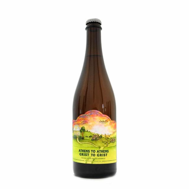Athens To Athens Grist To Grist 6.0%, Jackie O's Brewery, United States