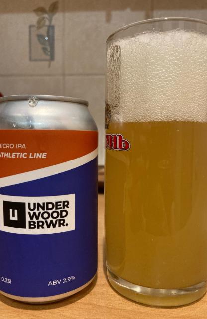 Athletic Line 2.9%, Underwood Brewery, Ukraine