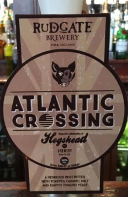 Atlantic Crossing 5.0%, Rudgate Brewery, England