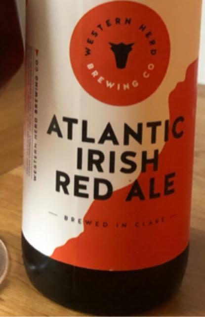 Atlantic Irish Red Ale 4.0%, Western Herd Brewing Co., Ireland