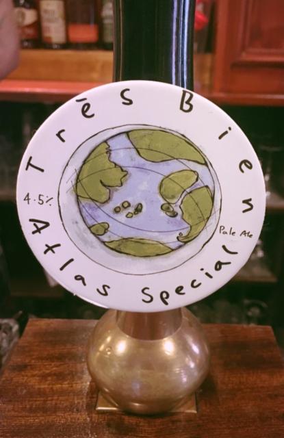 Atlas Special Pale Ale 4.5%, Tres Bien Brewery, England