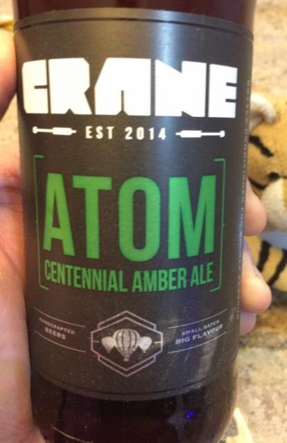 Atom 4.3%, Crane Beer, England