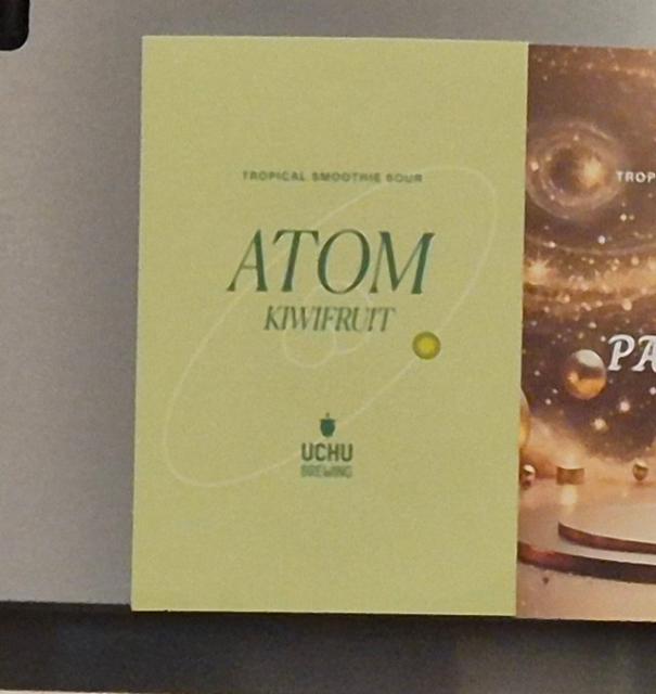 ATOM Kiwifruit 5.5%, Uchu Brewing, Japan