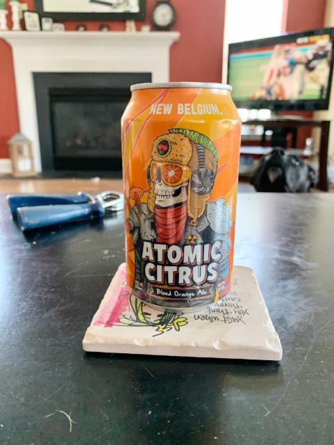 Voodoo Ranger Atomic Citrus Blood Orange Ale 7.0%, New Belgium Brewing Company, United States