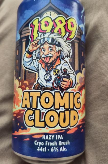 Atomic Cloud 6.0%, 1989 Brewing, France