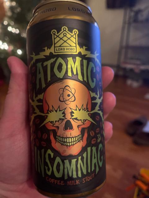 Atomic Insomniac 7.0%, Lord Hobo Brewing Company, United States