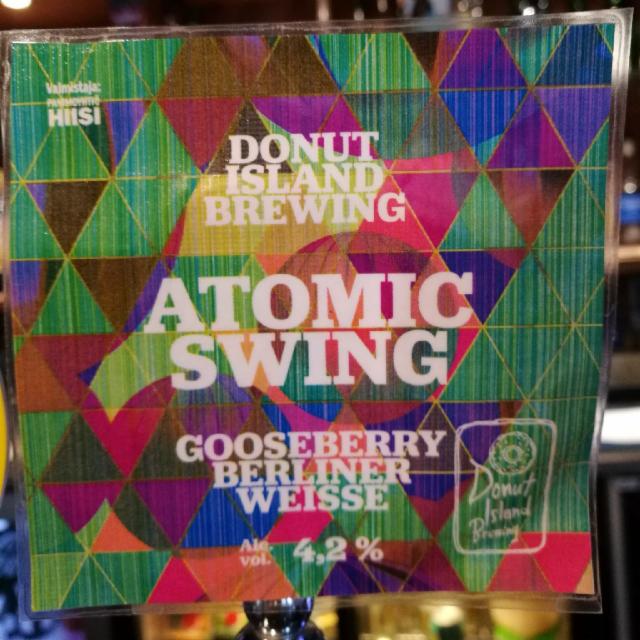 Atomic Swing 4.2%, Donut Island Brewing, Finland