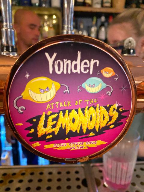 Attack of the Lemonoids 4.0%, Yonder Brewing, England