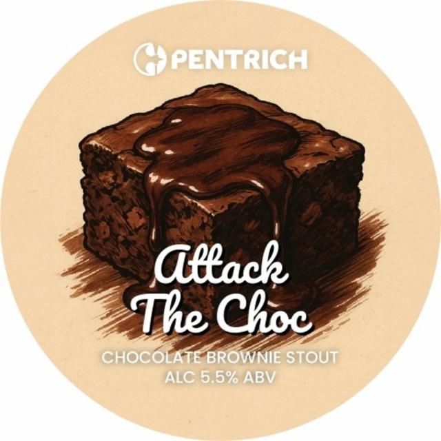 Attack The Choc 5.5%, Pentrich Brewing, England