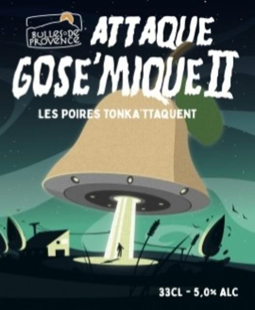 Attaque Gose'mique II 6.0%, Bulles De Provence - Brasserie De Puyricard, France