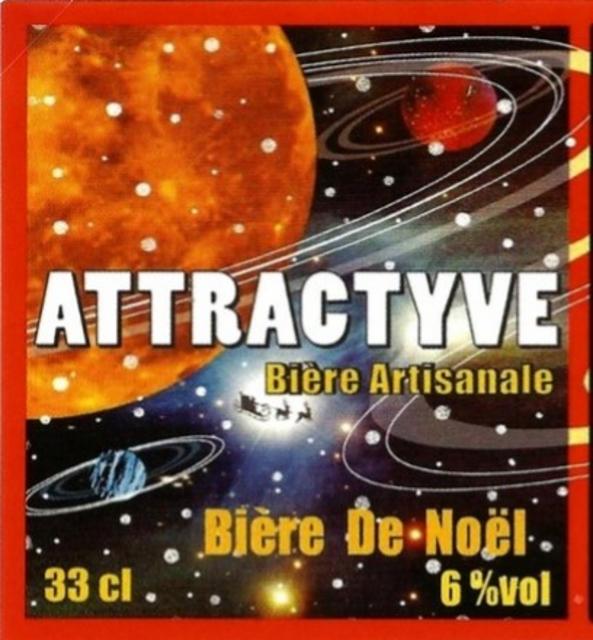 Attractyve De Noël 7.0%, Brasserie L'Attract'Yves, France