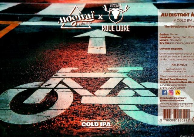Au Bistrot À Vélo 6.8%, Mogwaï Beer Company, France