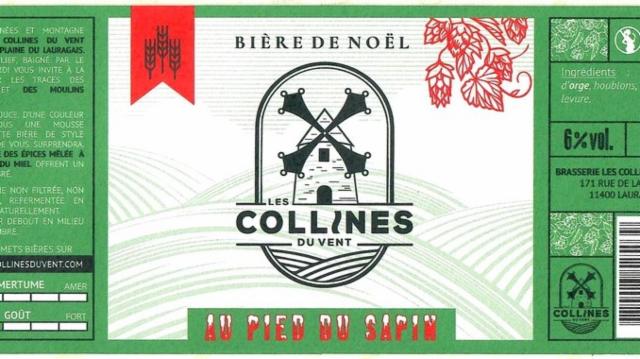 Au Pied Du Sapin 6.0%, Brasserie Les Collines Du Vent [Closed], France