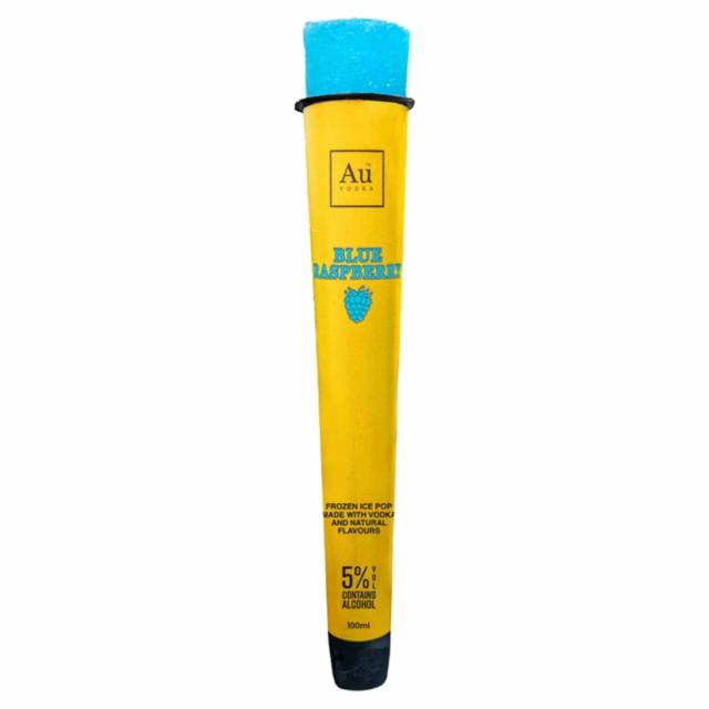 AU Vokda Blue Raspberry Ice Lolly, Au Vodka