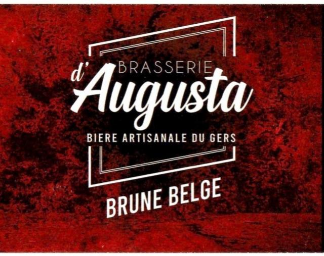 Augusta Brune Belge 9.1%, Brasserie D'Augusta, France