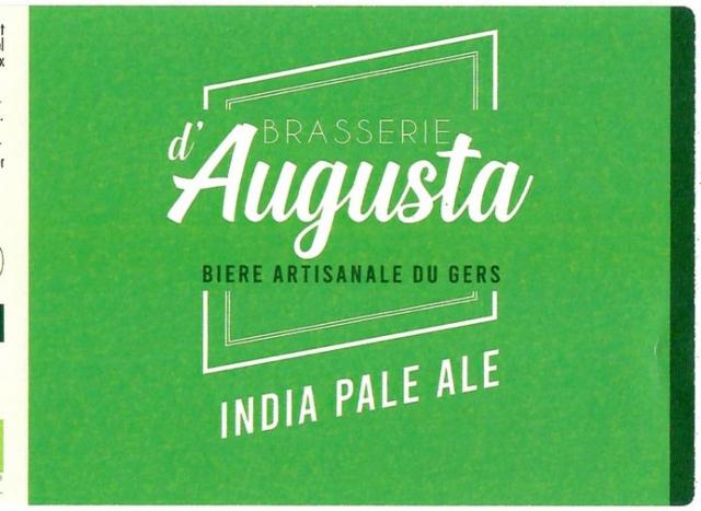 Augusta IPA 6.2%, Brasserie D'Augusta, France