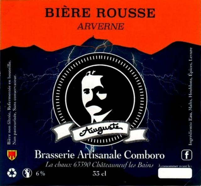 Auguste Rousse 6.0%, Brasserie Artisanale Comboro [Closed], France