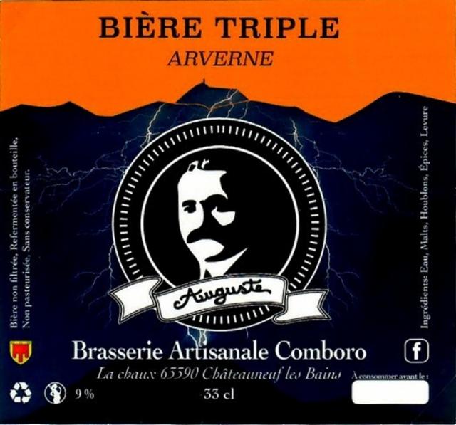 Auguste Triple, Brasserie Artisanale Comboro [Closed]
