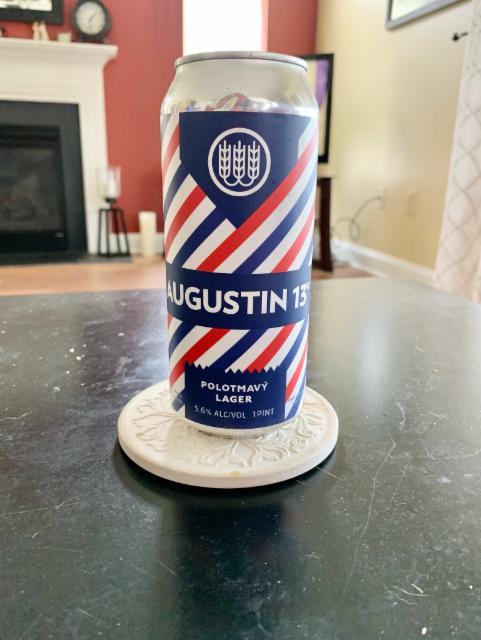 Augustin 13° 5.6%, Schilling Beer Company, United States