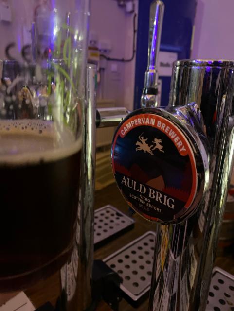 Auld Brig 5.0%, Campervan Brewery, Scotland