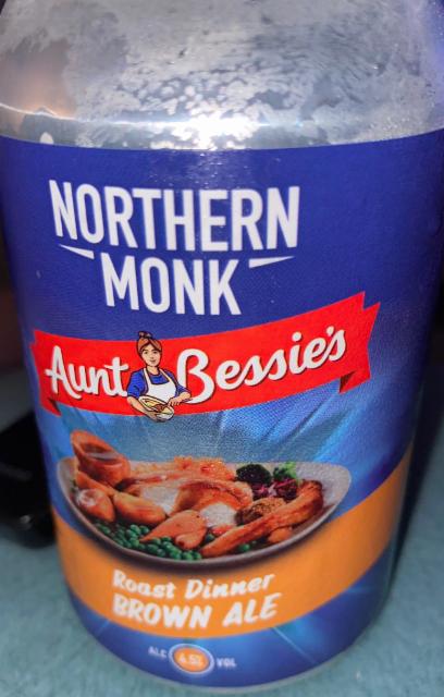 Aunt Bessie's Roast Dinner Brown Ale 4.5%, Northern Monk Brew Co., England