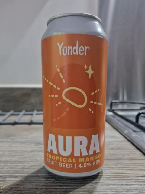 Aura Tropical mango 4.5%, Yonder Brewing, England