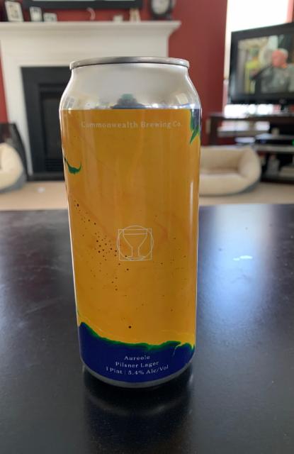 Aureole 5.4%, Commonwealth Brewing Company, United States