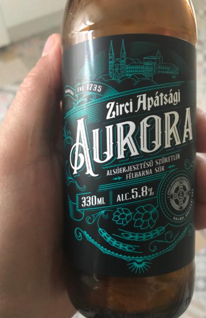 Aurora 5.8%, Zirci Apátsági Manufaktura, Hungary