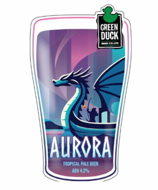 Aurora 4.2%, Green Duck Beer Co., England