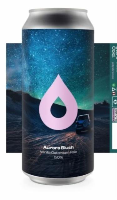 Aurora Blush 5.0%, Polly's Brew Co., Wales