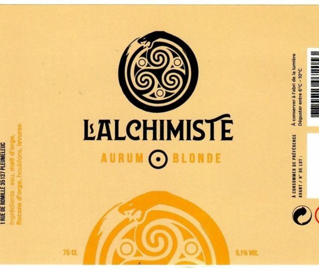 Aurum 5.1%, Brasserie L'Alchimiste [Closed], France