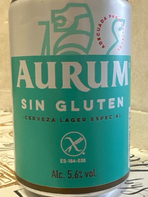 Aurum sin gluten 5.6%, Coceda S.L., Spain