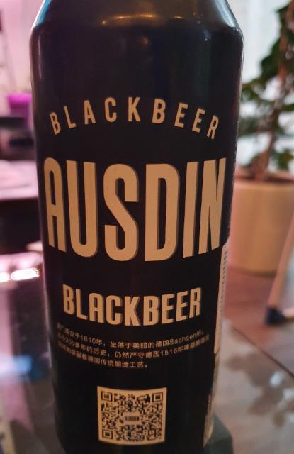 Ausdin swartzbier 4.5%, Privatbrauerei Eibau, Germany