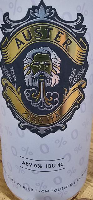 Auster zero ipa 0.5%, Sigma Bräu, Kazakhstan