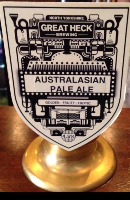 Australasian Pale Ale 4.5%, Great Heck Brewery, England