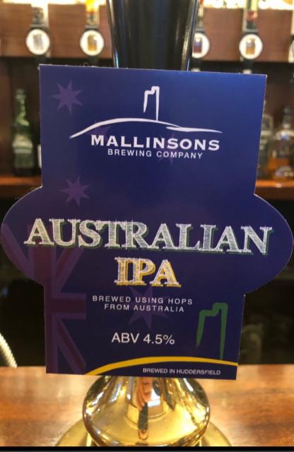 Australian IPA 4.5%, Mallinsons Brewing Company, England