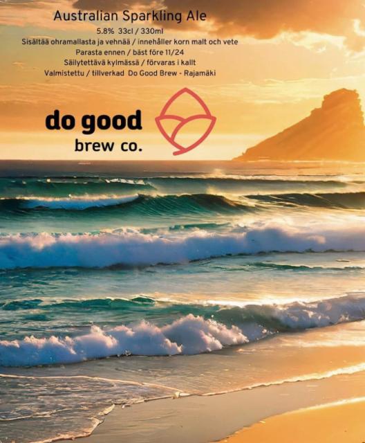 Australian Sparkling Ale 5.8%, Do Good Brew Co., Finland