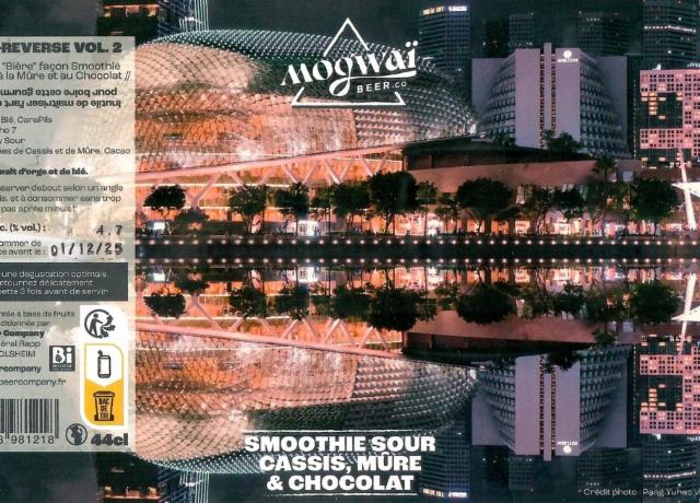 Auto Reverse Vol. 2 4.7%, Mogwaï Beer Company, France