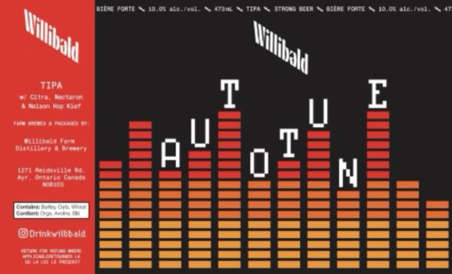 Autotune, Willibald Farm Brewery