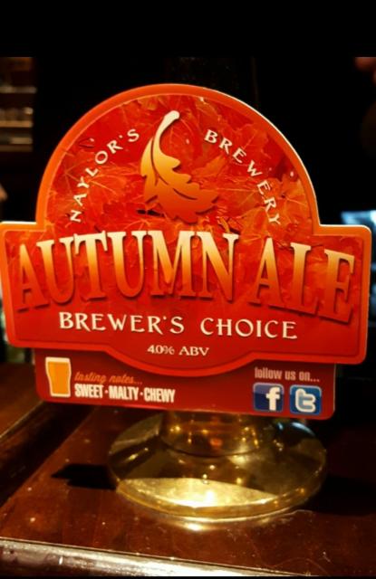 Autumn Ale 4.0%, Naylor's Brewery, England