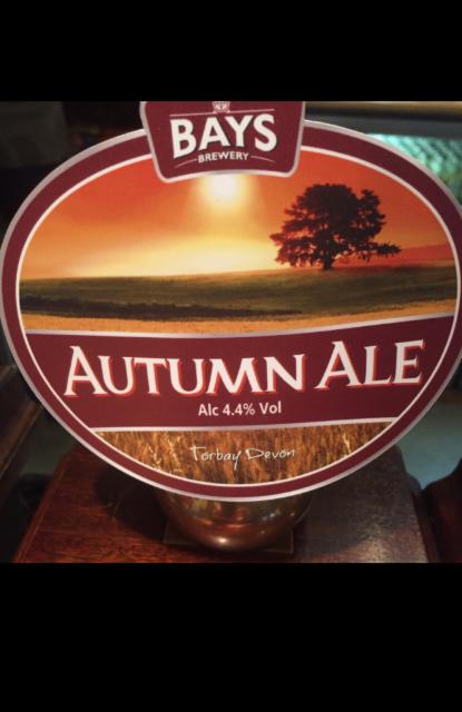 Autumn Ale 4.4%, Bays Brewery Ltd, England