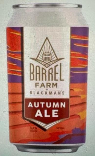 Autumn Ale, Blackman's Brewery